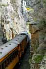 The Taieri Gorge train, Dunedin, South Island, New Zealand.